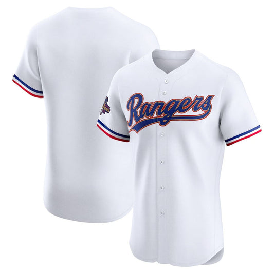 Texas Rangers 2024 Gold Collection Elite Jersey – White Baseball Jerseys