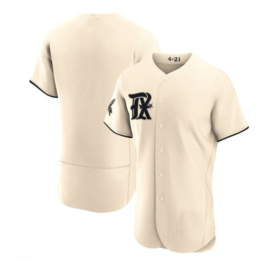 Texas Rangers Cream 2023 City Connect Authentic Jersey Baseball Jerseys