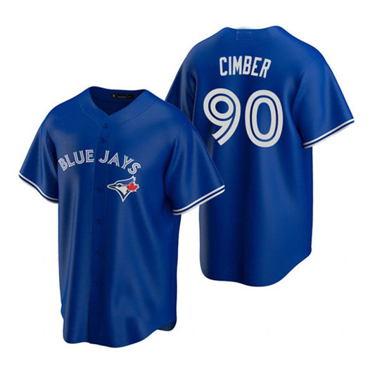 Toronto Blue Jays #90 Adam Cimber Royal Alternate Cool Base Jersey Baseball Jerseys