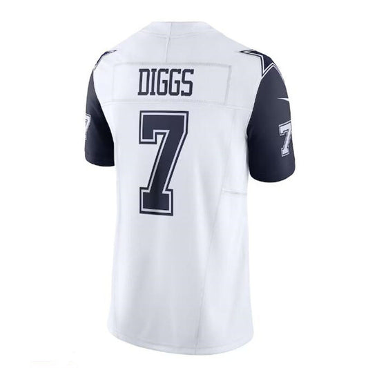 D.Cowboys #7 Trevon Diggs Vapor F.U.S.E. Limited Jersey - Navy Stitched American Football Jerseys