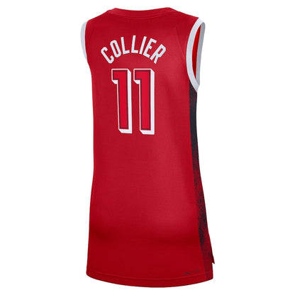 USA Basketball #11 Napheesa Collier Unisex 2024 Swingman Player Jersey - Red American Basketball Jersey