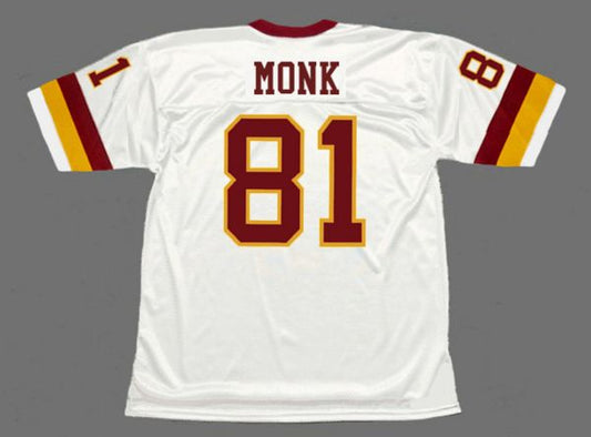 W.Redskins Retro Football Jersey 81# Art Monk jersey White All Stitched W.Football Team jerseys