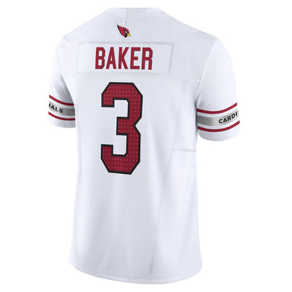 A.Cardinals #3 Budda Baker White Vapor F.U.S.E. Limited Jersey Stitched American Football Jersey