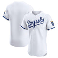 Kansas City Royals White KLUNKIM Home Limited Jersey