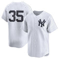 New York Yankees #35 Cody Bellinger White KLUNKIM 2024 Home Limited Stitched Jersey
