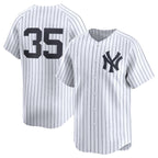 New York Yankees #35 Cody Bellinger White KLUNKIM 2024 Home Limited Stitched Jersey