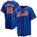 New York Mets #18 Darryl Strawberry Royal KLUNKIM Alternate Replica Player Jersey