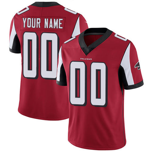 Custom A.Falcons Home Red KLUNKIM Vapor Untouchable Limited Jersey