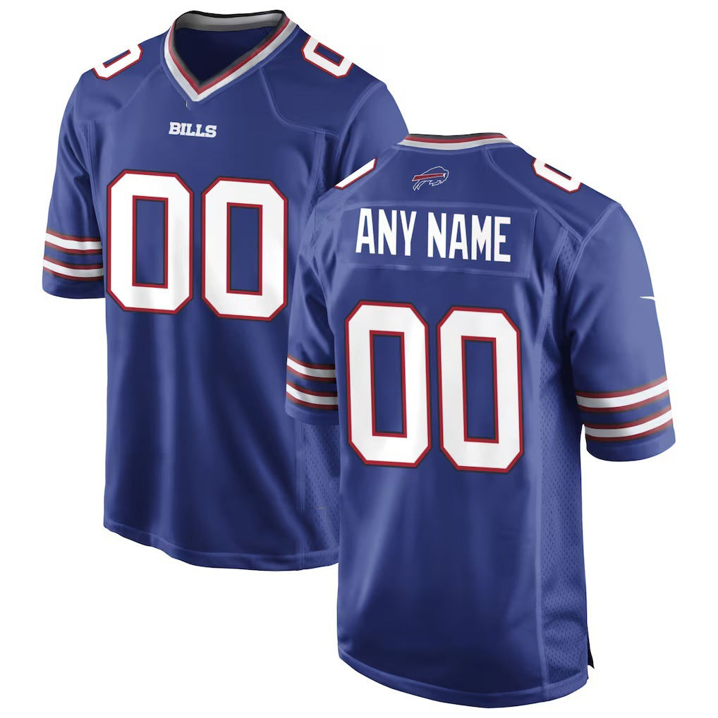 Custom B.Bills Royal KLUNKIM Game Jersey