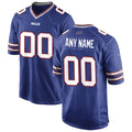 Custom B.Bills Royal KLUNKIM Game Jersey