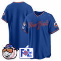 New York Mets Blank Royal KLUNKIM 2025 Spring Training Stitched Jersey