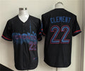 Toronto Blue Jays #22 Ernie Clement Navy KLUNKIM 2024 City Connect Limited Stitched Jersey