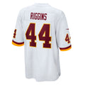 W.Football Team #44 John Riggins White KLUNKIM Retired Player Game Jersey