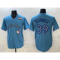 Toronto Blue Jays #39 Trey Yesavage Blue KLUNKIM 2025 World Series Home Cool Base Stitched Jersey