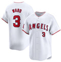 Los Angeles Angels #3 Taylor Ward White KLUNKIM Home Limited Stitched Jersey