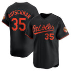 Baltimore Orioles #35 Adley Rutschman Black KLUNKIM Alternate Limited Player Jersey