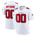 Custom A.Falcons White KLUNKIM Game Jersey 2