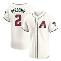 Arizona Diamondbacks #2 Geraldo Perdomo Player Cream KLUNKIM Limited Elite Home Game Stitched Jerseys