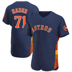 Houston Astros #71 Josh Hader Player Navy KLUNKIM Limited Elite Home Stitched Jerseys