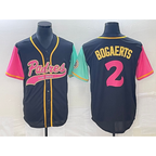 San Diego Padres #2 Xander Bogaerts Brack KLUNKIM NEW 2023 City Connect Cool Base Stitched Jersey 2