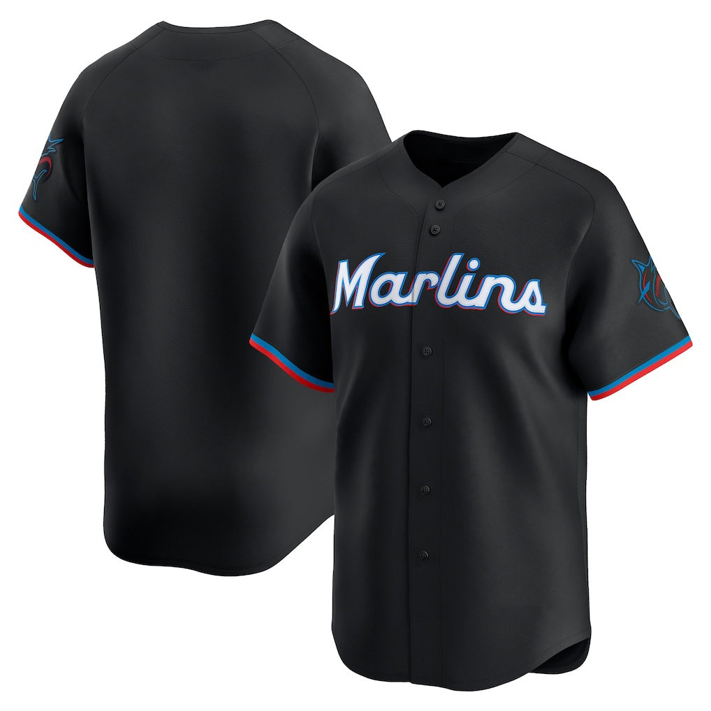Miami Marlins Black KLUNKIM Alternate Limited Jersey