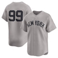 New York Yankees #99 Aaron Judge Gray KLUNKIM Road Limited Player Jersey