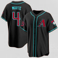 Arizona Diamondbacks #4 Ketel Marte Black KLUNKIM 2024 Cool Base Stitched Jersey