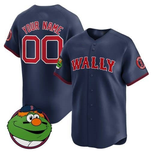 Custom Boston Red Sox Wally Vapor Premier Limited Jersey - Navy KLUNKIM