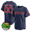 Custom Boston Red Sox Wally Vapor Premier Limited Jersey - Navy KLUNKIM