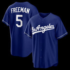 Los Angeles Dodgers #5 Freddie Freeman Royal KLUNKIM Alternate Replica Jersey