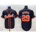 Detroit Tigers #29 Tarik Skubal Black KLUNKIM With Patch Cool Base Stitched Jersey