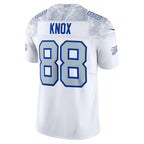 B.Bills #88 Dawson Knox White KLUNKIM 22025 Rivalries Collection Limited Jersey