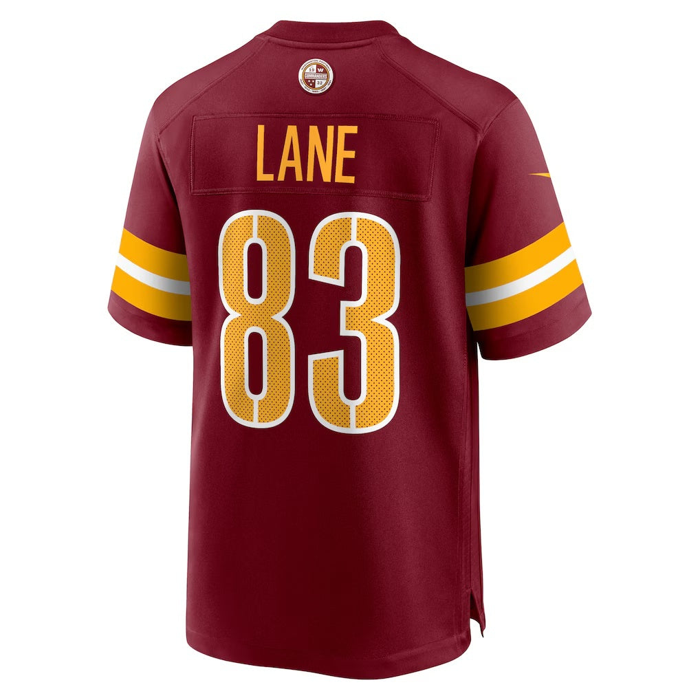 W.Commanders #83 Jaylin Lane Burgundy KLUNKIM Team Game Jersey