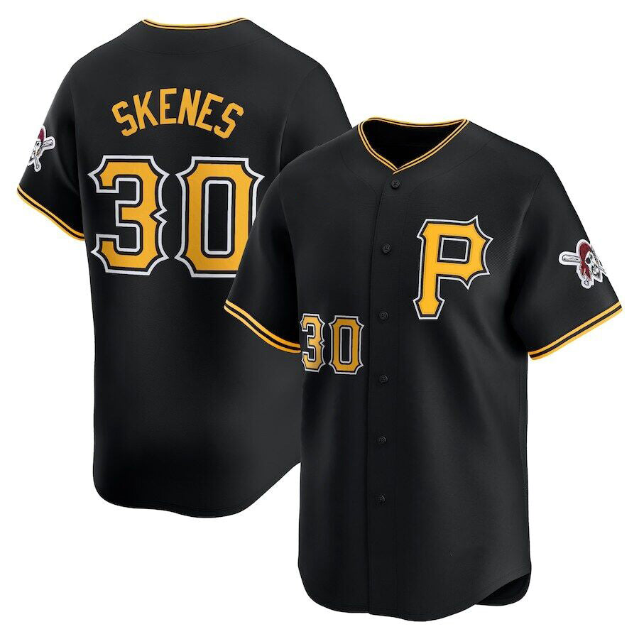 Pittsburgh Pirates #30 Paul Skenes Black KLUNKIM Alt Limited Jersey