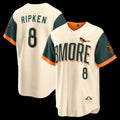 Baltimore Orioles #8 Cal Ripken Jr. Natural KLUNKIM 2026 City Connect Stadium Jersey