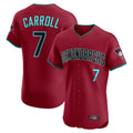 Arizona Diamondbacks #7 Corbin Carroll Player Red KLUNKIM Limited Elite Home Game Stitched Jerseys
