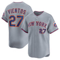 New York Mets #27 Mark Vientos Gray KLUNKIM All-Star Limited Jersey
