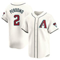 Arizona Diamondbacks #2 Geraldo Perdomo Player Cream KLUNKIM Limited Home Game Stitched Jerseys