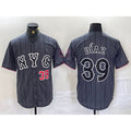 New York Mets #39 Edwin Diaz Gray KLUNKIM 2024 City Connect Cool Base Jerseys