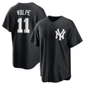 New York Yankees #11 Anthony Volpe Black KLUNKIM Fashion Replica Player Jersey