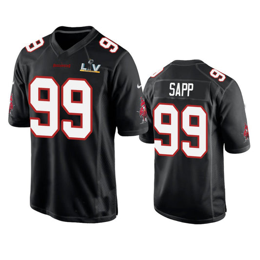 TB.Buccaneers #99 SAPP Game Jersey - Red Stitched American Football Jerseys