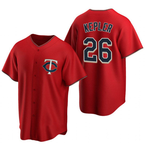 Minnesota Twins #26 Max Kepler Red KLUNKIM Cool Base Stitched Jersey