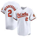 Baltimore Orioles #2 Gunnar Henderson White KLUNKIM Home Limited Player Jersey