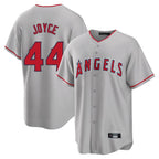 Los Angeles Angels #44 Ben Joyce Player Gray KLUNKIM Home Game Stitched Jerseys