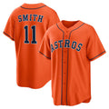Houston Astros #11 Cam Smith Orange KLUNKIM Alternate Replica Jersey
