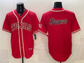 Texas Rangers Team Big Logo Red KLUNKIM 2026 City Connect Stadium Stitched Jersey