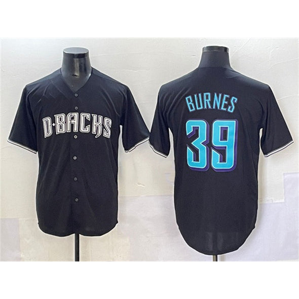 Arizona Diamondbacks #39 Corbin Burnes Black KLUNKIM Stitched Jersey