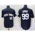 New York Yankees #99 Aaron Judge Black KLUNKIM Limited Stitched Jersey