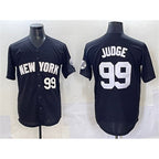 New York Yankees #99 Aaron Judge Black KLUNKIM Limited Stitched Jersey