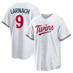 Minnesota Twins #9 Trevor Larnach White KLUNKIM Home Replica Jersey